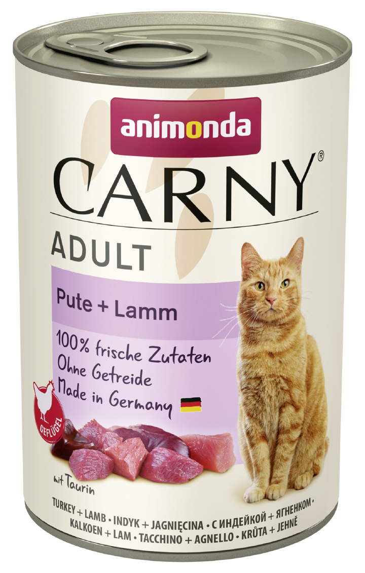 animonda Carny Adult Pute + Lamm